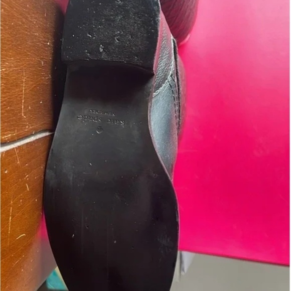 Kate Spade ♠️ Black Quilted Riding Leather Boots Size 7 🥳 - Picture 7 of 12